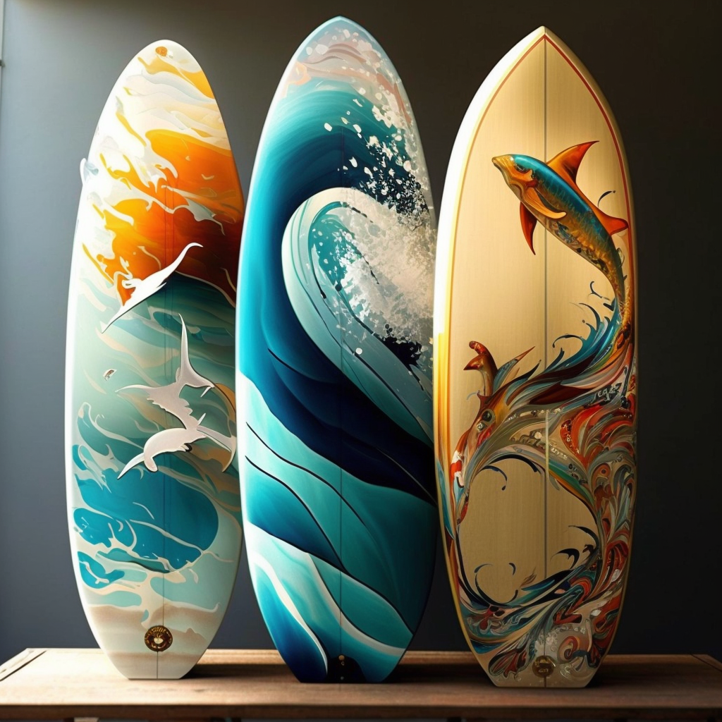 Tabla de surf - Arte Molón