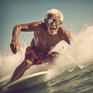Marcel Melhem: Desafiando límites y rompiendo estereotipos al comenzar a surfear a los 60 años